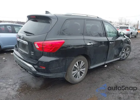2019 Nissan Pathfinder Sv z USA, uszkodzony, nr VIN 5N1DR2MM6KC578343